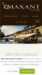Mobile Screenshot of hotelmaxant.cz